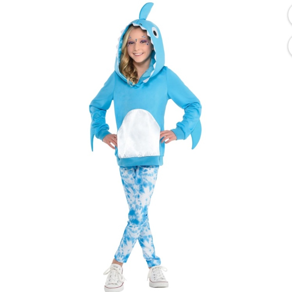 Blue Shark Kids Costume